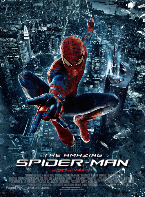 The Amazing Spider-Man - French Movie Poster