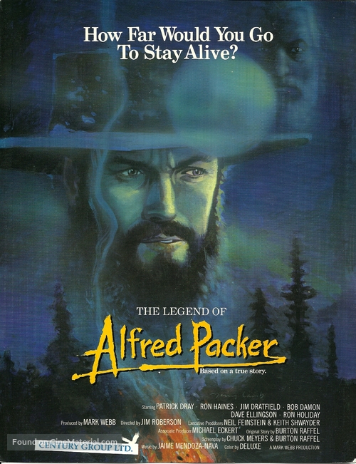 The Legend of Alfred Packer - Movie Poster