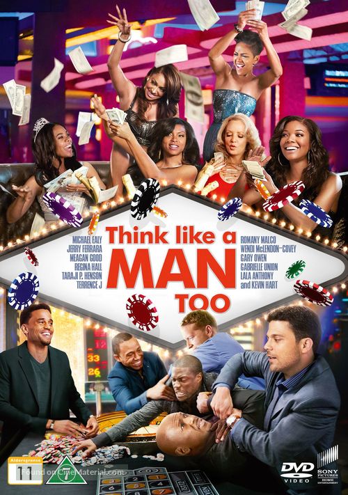 Think Like a Man Too - Danish DVD movie cover