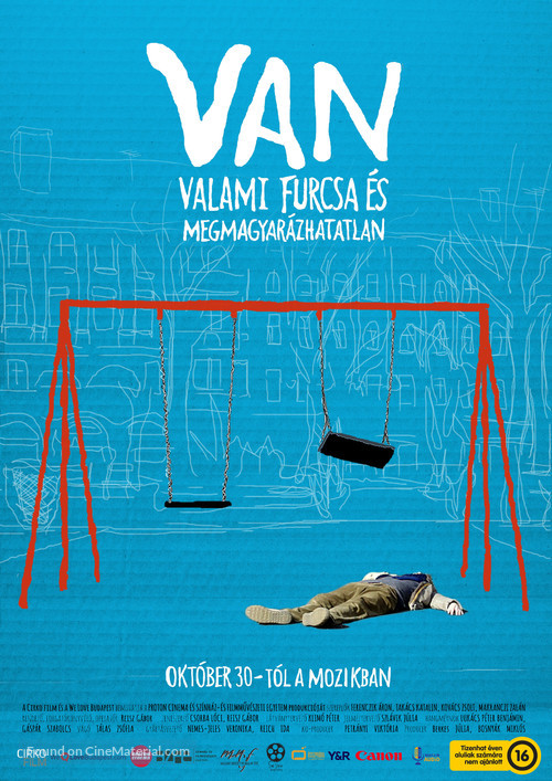 VAN valami furcsa &eacute;s megmagyar&aacute;zhatatlan - Hungarian Movie Poster