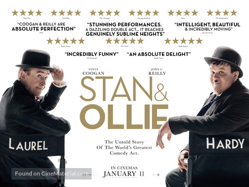 Stan &amp; Ollie - British Movie Poster