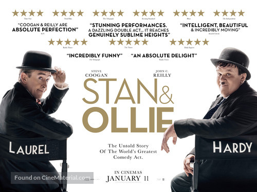 Stan &amp; Ollie - British Movie Poster