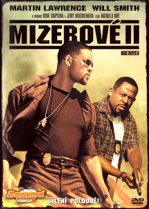 Bad Boys II - Czech Movie Cover