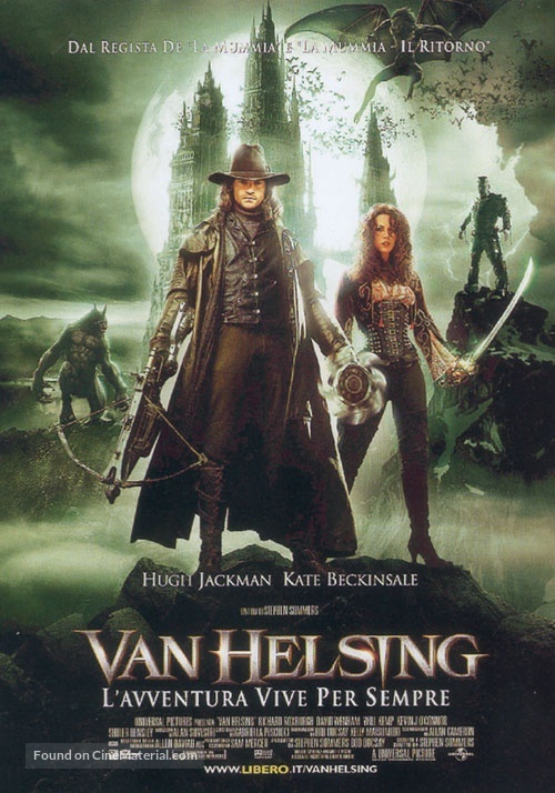 Van Helsing - Italian Movie Poster