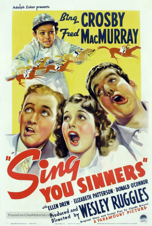 Sing You Sinners - Movie Poster