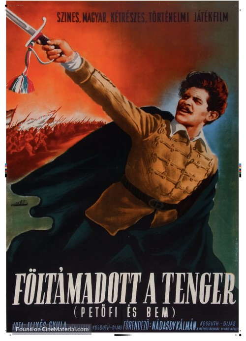 F&ouml;lt&aacute;madott a tenger - Hungarian Movie Poster