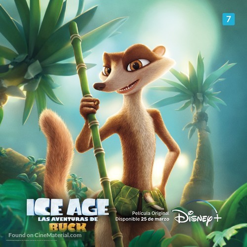 The Ice Age Adventures of Buck Wild - Spanish Movie Poster