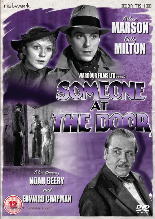 Someone at the Door - British DVD movie cover