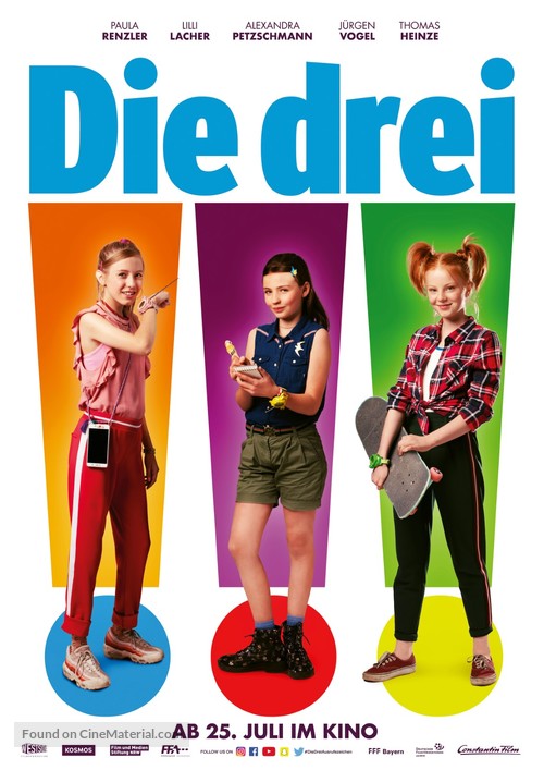 Die Drei !!! - German Movie Poster