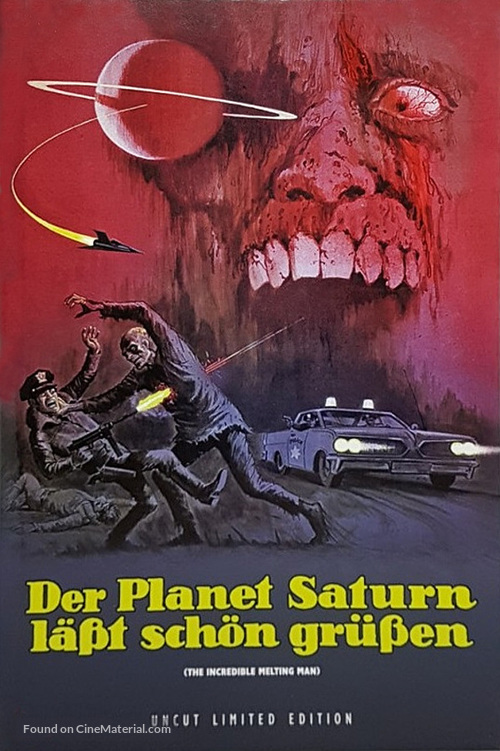 The Incredible Melting Man - German Movie Cover
