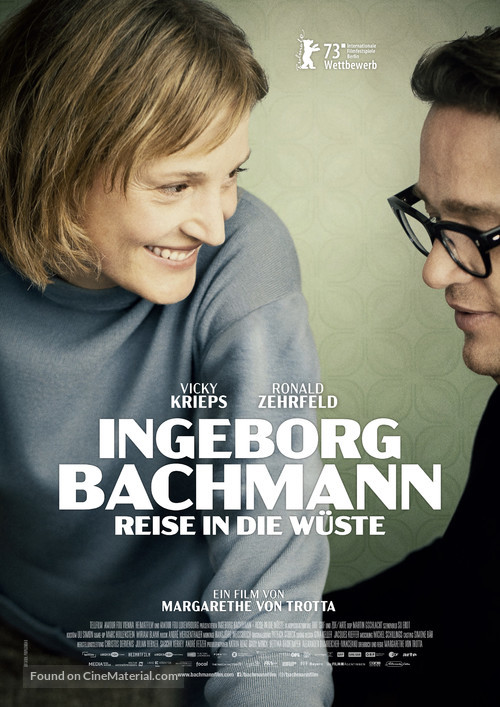 Ingeborg Bachmann - Reise in die W&uuml;ste - German Movie Poster