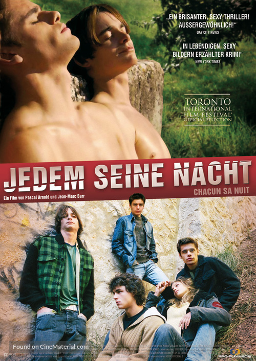 Chacun sa nuit - German Theatrical movie poster