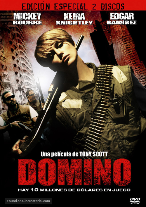 Domino - Spanish DVD movie cover