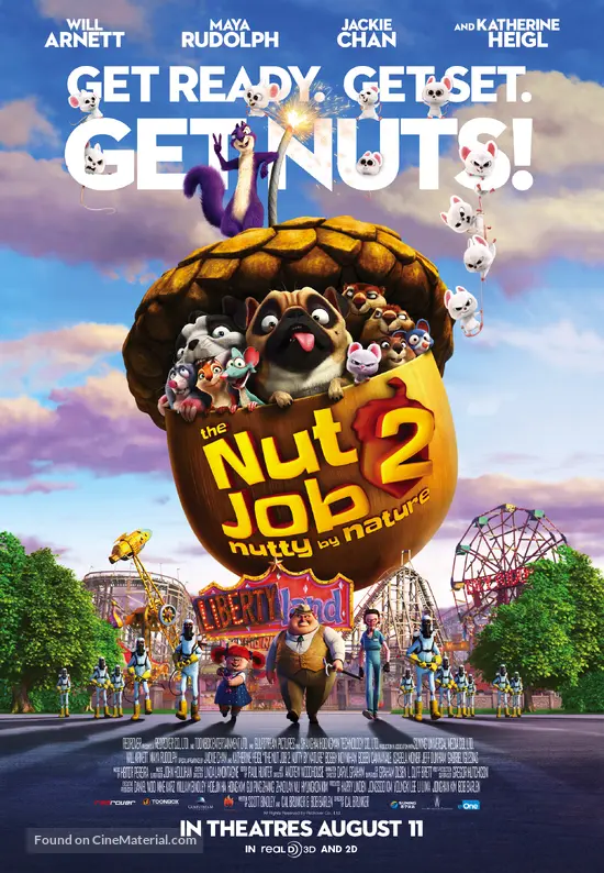 The Nut Job 2: Nutty by Nature - Movie Poster