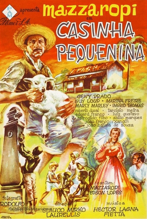 Casinha Pequenina - Brazilian Movie Poster