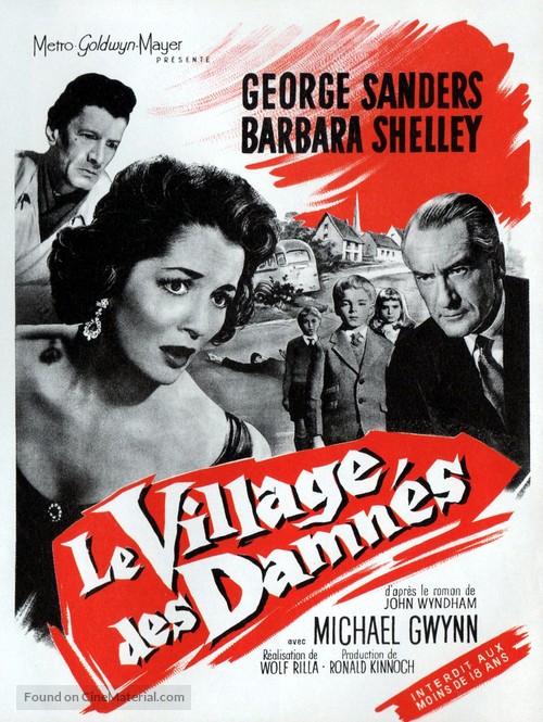 Village of the Damned - French Movie Poster