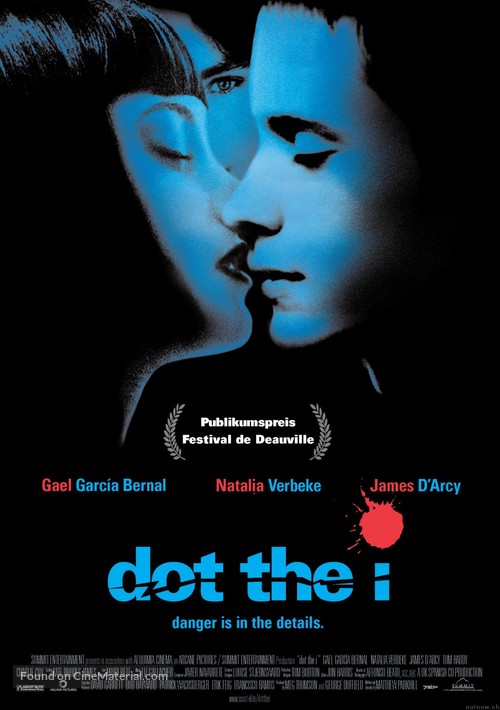 Dot The I - German Movie Poster
