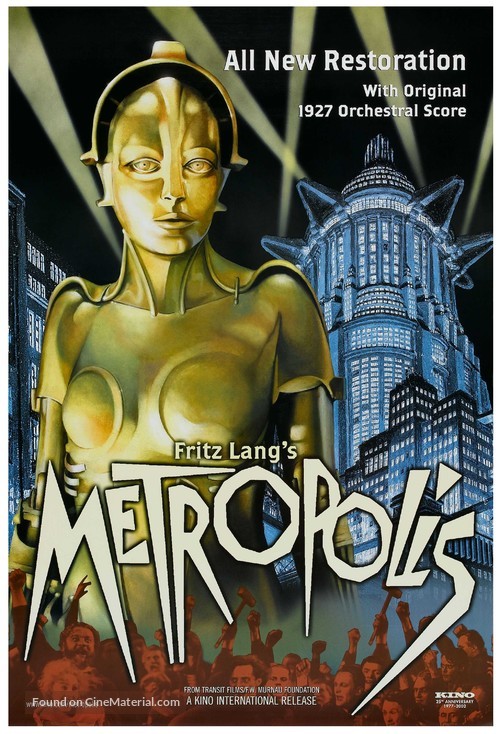Metropolis - Re-release movie poster