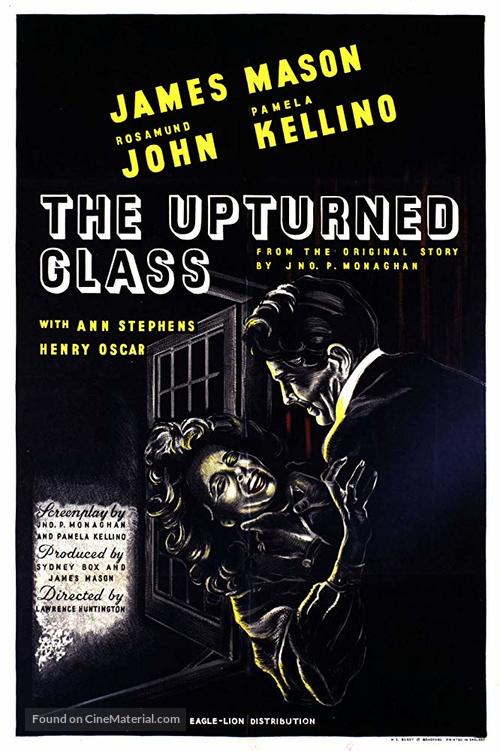The Upturned Glass - British Movie Poster