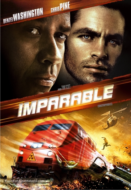 Unstoppable - Argentinian DVD movie cover