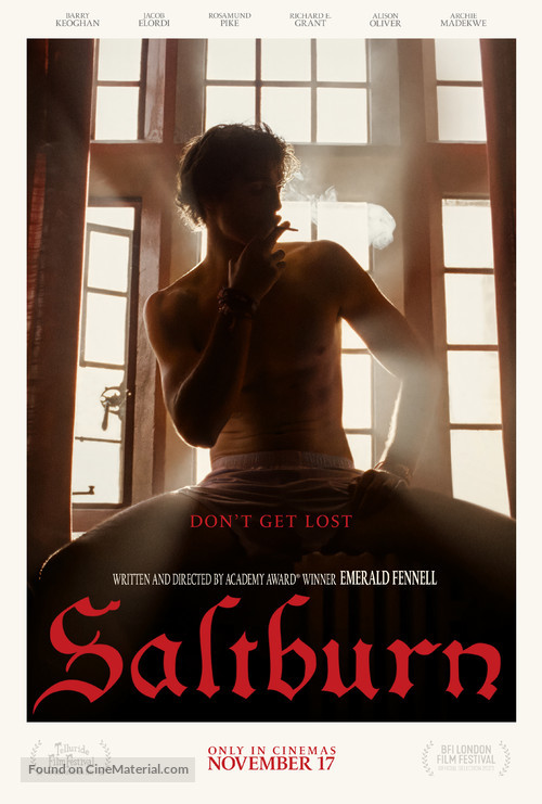 Saltburn - British Movie Poster