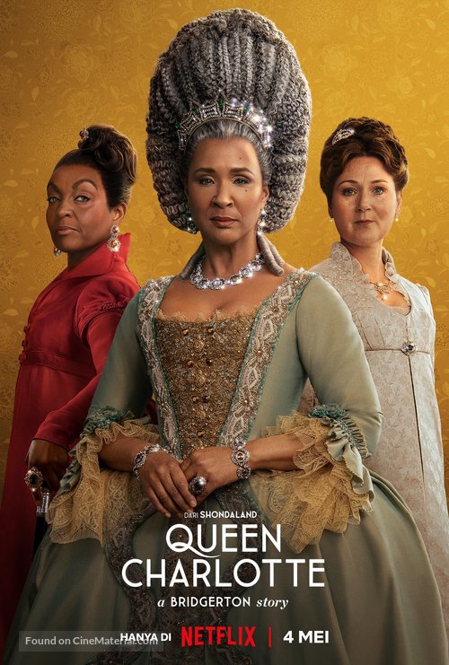 Queen Charlotte: A Bridgerton Story - Indonesian Movie Poster