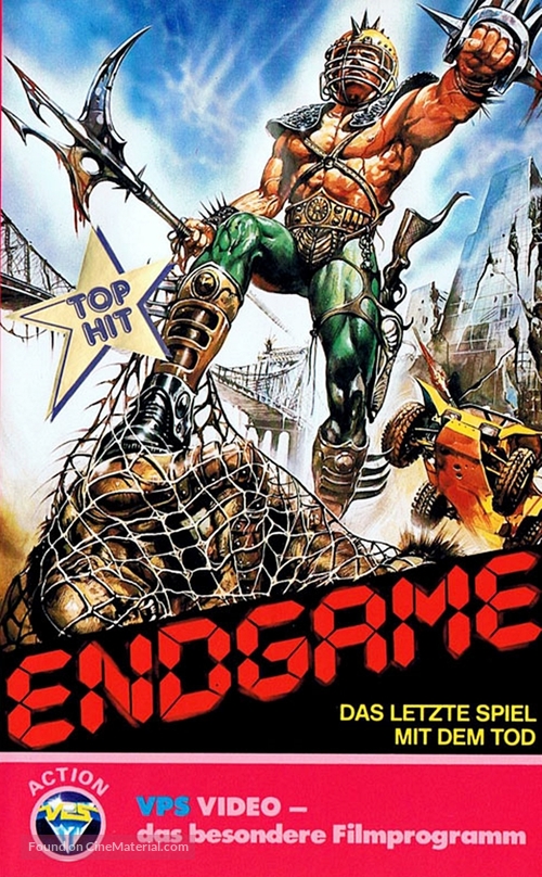 Endgame - Bronx lotta finale - German VHS movie cover