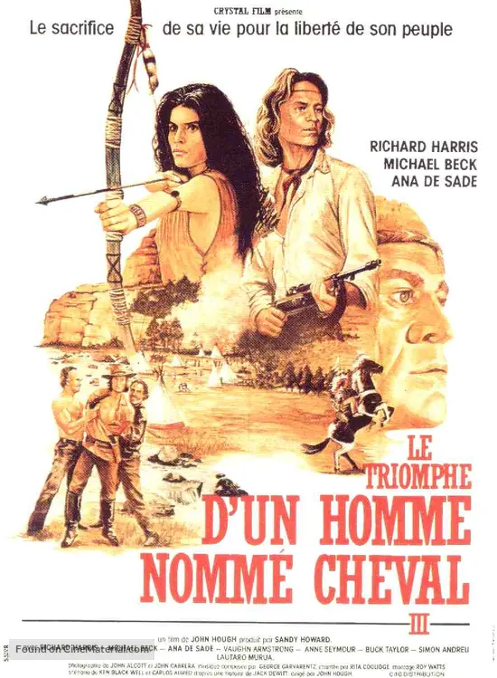 Triumphs Of A Man Called Horse 19 French Movie Poster Triumphs Of A Man Called Horse 19 French Movie Poster