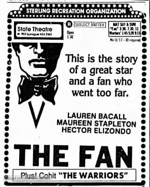 The Fan - poster