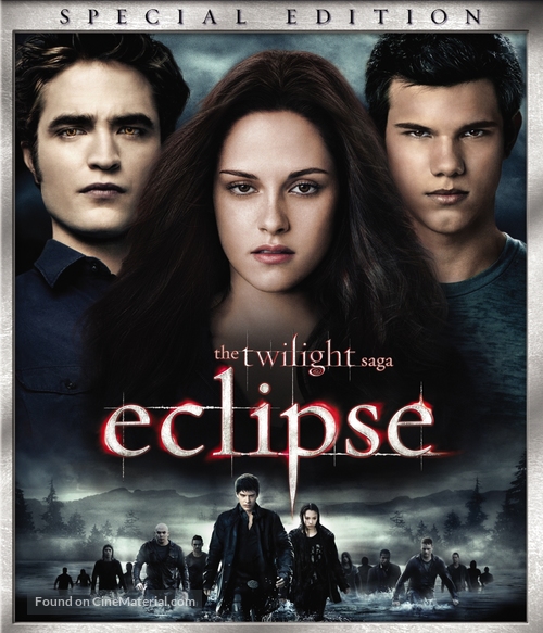 The Twilight Saga: Eclipse - Blu-Ray movie cover