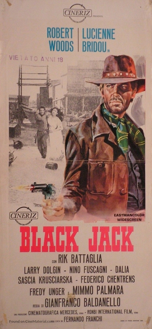 Black Jack - Italian Movie Poster