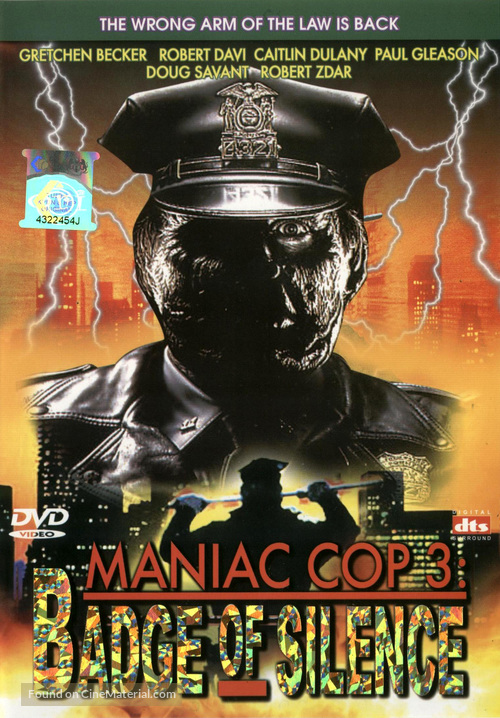 Maniac Cop 3: Badge of Silence - Movie Cover