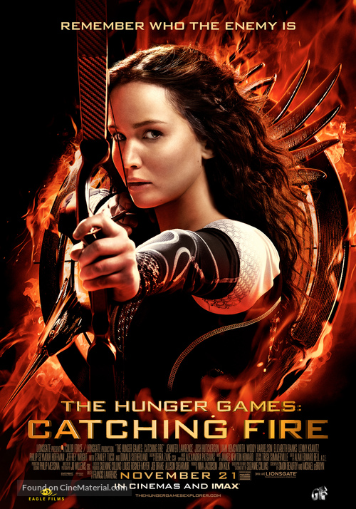 The Hunger Games: Catching Fire - Lebanese Movie Poster