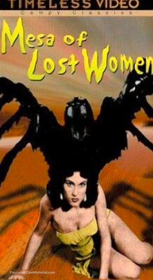 Mesa of Lost Women - VHS movie cover