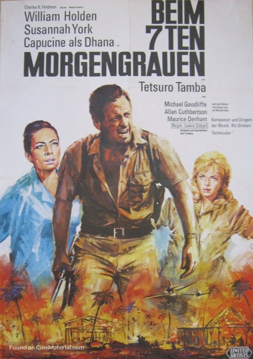 The 7th Dawn - German Movie Poster