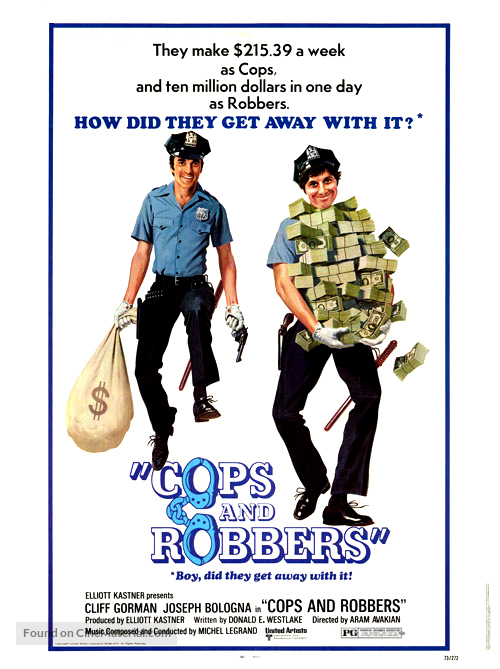 Cops and Robbers - Theatrical movie poster