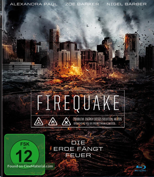 Firequake - German Blu-Ray movie cover