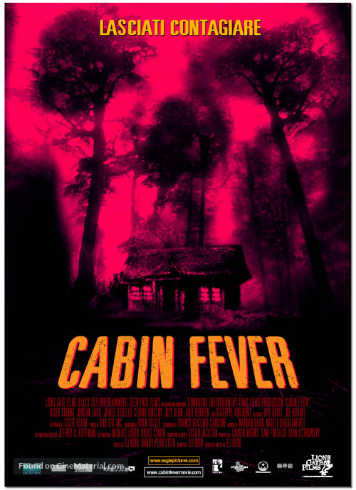 Cabin Fever - Italian Movie Poster