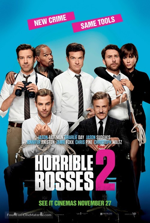 Horrible Bosses 2 - Lebanese Movie Poster