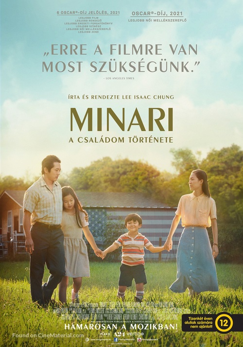 Minari - Hungarian Movie Poster