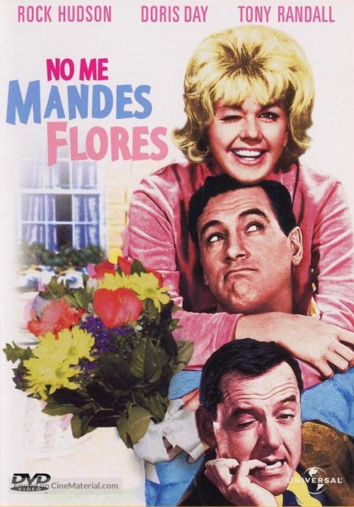 Send Me No Flowers - Spanish DVD movie cover