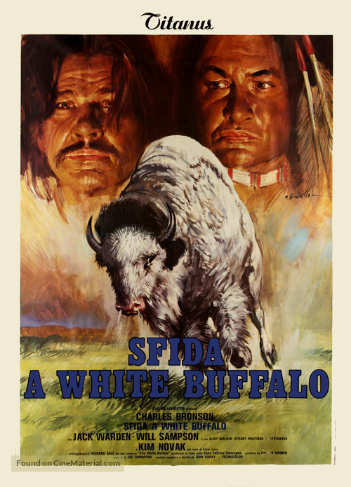 The White Buffalo - Italian Movie Poster