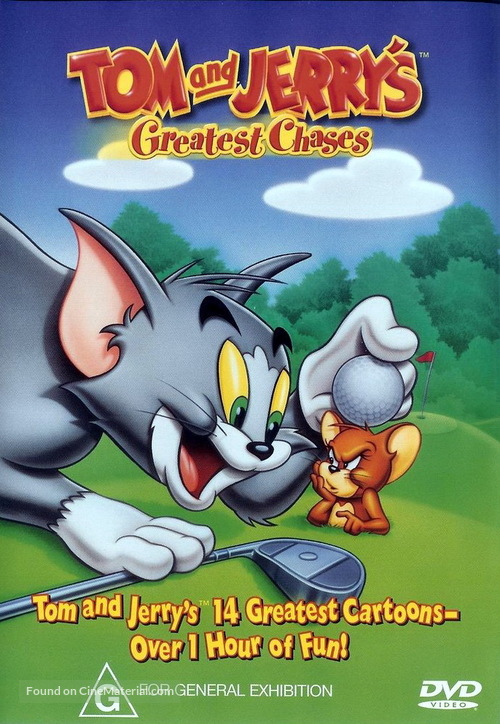 Tom and Jerry&#039;s Greatest Chases - Australian Movie Cover