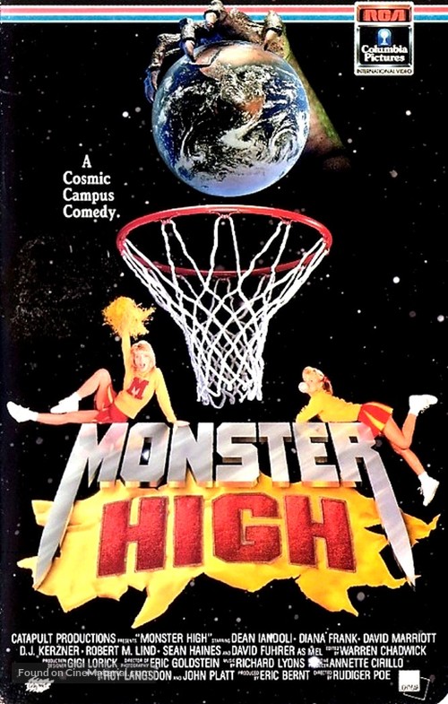 Monster High - VHS movie cover