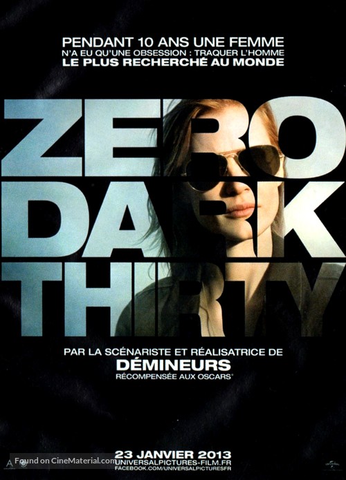 Zero Dark Thirty - French Movie Poster