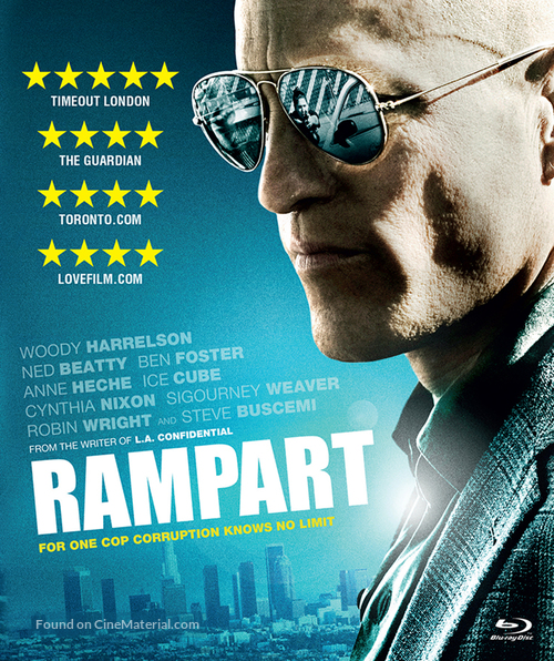 Rampart - Finnish Blu-Ray movie cover