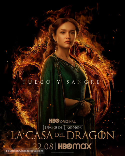 &quot;House of the Dragon&quot; - Spanish Movie Poster