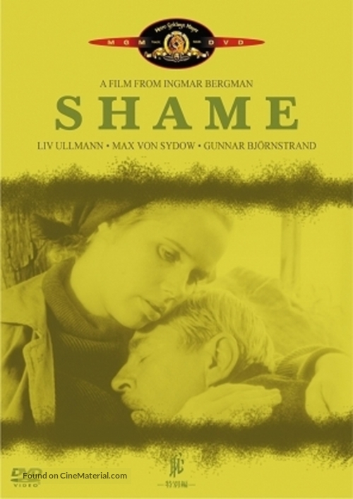 Skammen - Japanese DVD movie cover