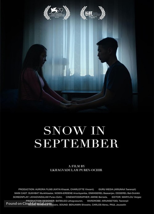 Snow in September - International Movie Poster