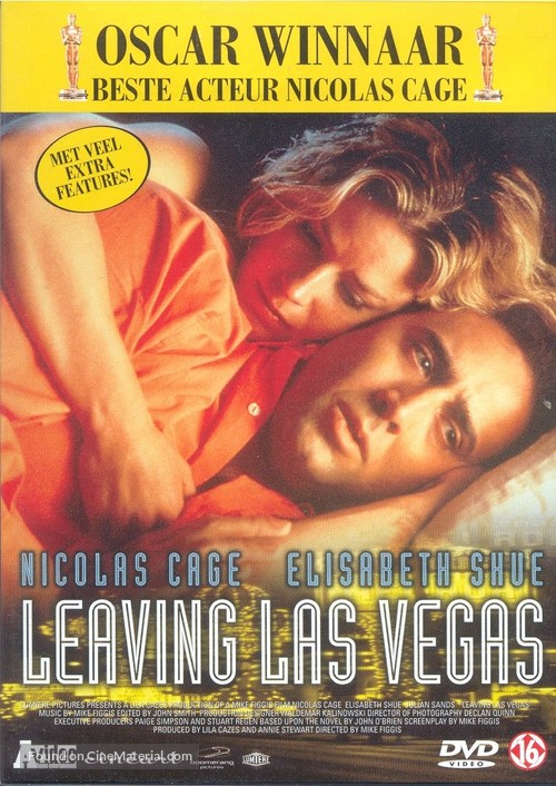 Leaving Las Vegas - Dutch DVD movie cover